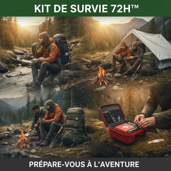 Kit de Survie 72H™ – Urgence Total