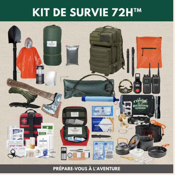 Kit de Survie 72H™ – Urgence Total