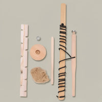 Kit Arc à Feu (Bow Drill) - Set d'Allume-Feu Primitif par Friction pour Survie et Bushcraft