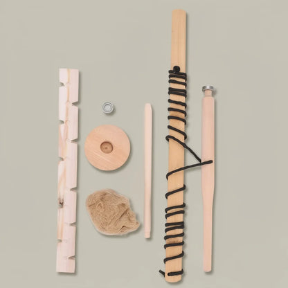 Kit Arc à Feu (Bow Drill) - Set d'Allume-Feu Primitif par Friction pour Survie et Bushcraft