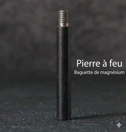 Pierre à feu Firesteel Bushcraft étanche - Allume-feu survie