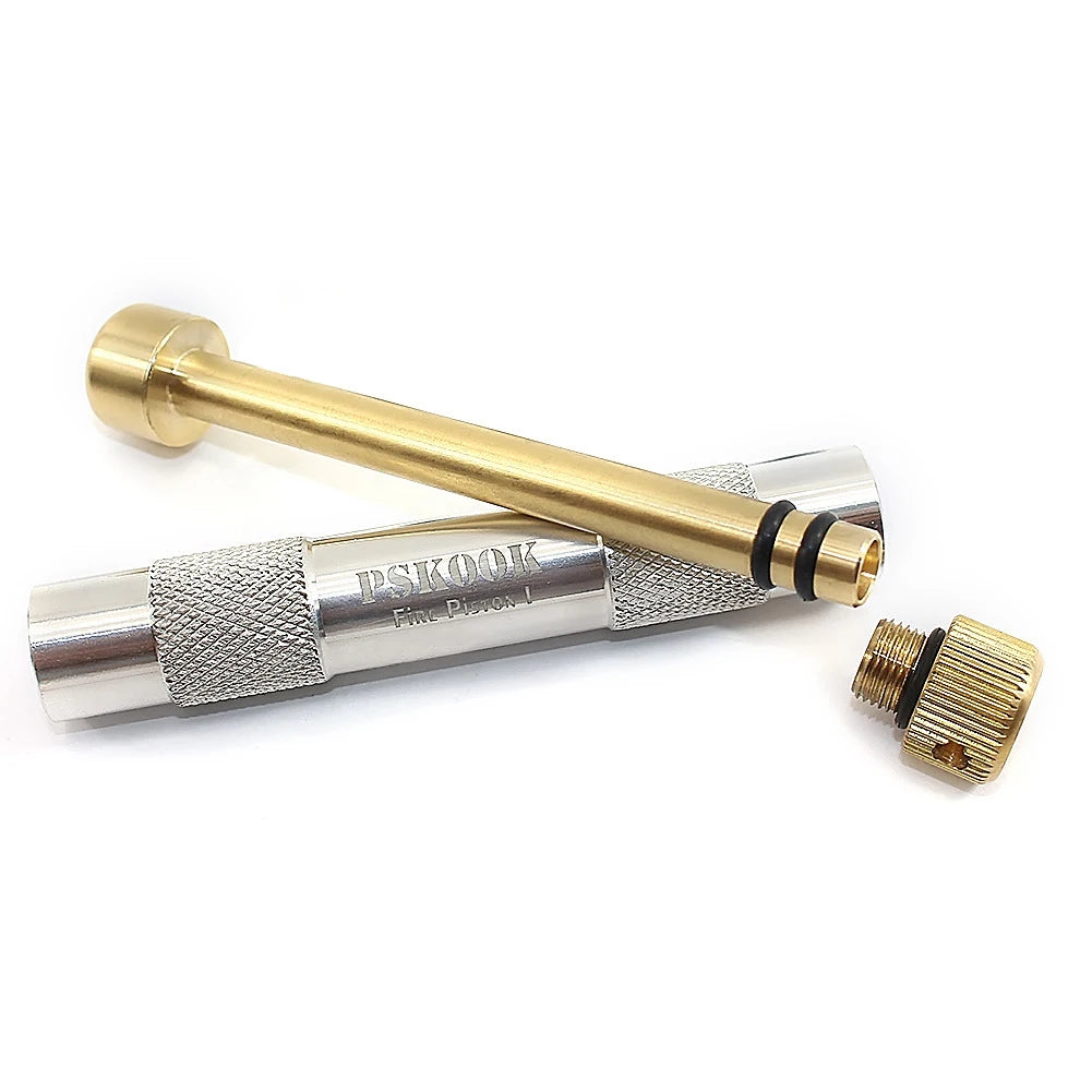 Kit Piston à Feu en Laiton Bushcraft : L'Allume-feu à Compression Ultime | ReadyJusteSurvive