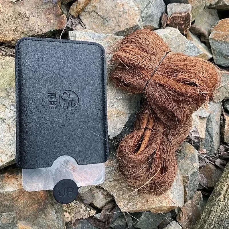 Lentille Fresnel Allume-Feu Format Carte de Crédit — Loupe EDC Bushcraft