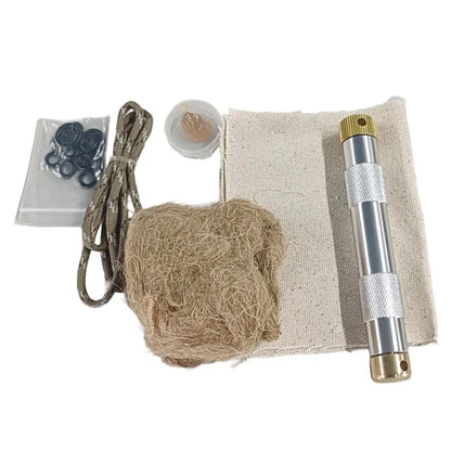 Kit Piston à Feu en Laiton Bushcraft : L'Allume-feu à Compression Ultime | ReadyJusteSurvive